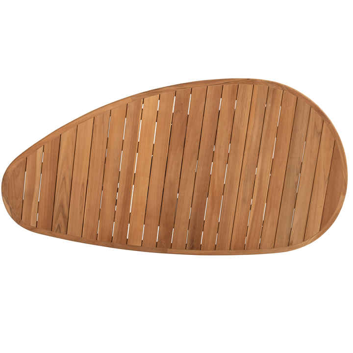 Table de jardin organique Corsica en teck 240x130cm