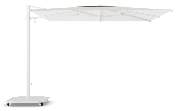 Jardinico Caractère cantilever parasols JCP.301 300x300 with parasol base and protective cover