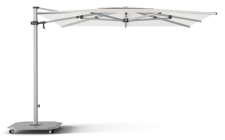 Jardinico Caractère cantilever parasols JCP.301 300x300 with parasol base and protective cover
