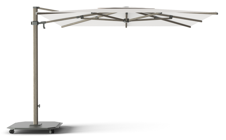 Jardinico Caractère cantilever parasols JCP.301 300x300 with parasol base and protective cover