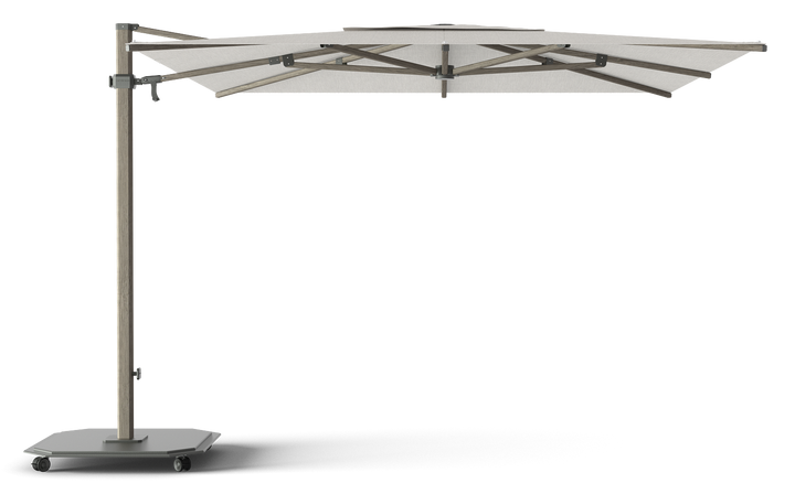 Jardinico Caractère cantilever parasols JCP.301 300x300 with parasol base and protective cover