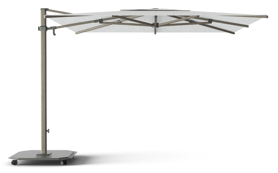 Jardinico Caractère cantilever parasols JCP.301 300x300 with parasol base and protective cover