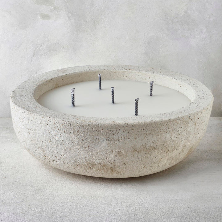 Urban Outdoor candle XXXL Ecru + lid