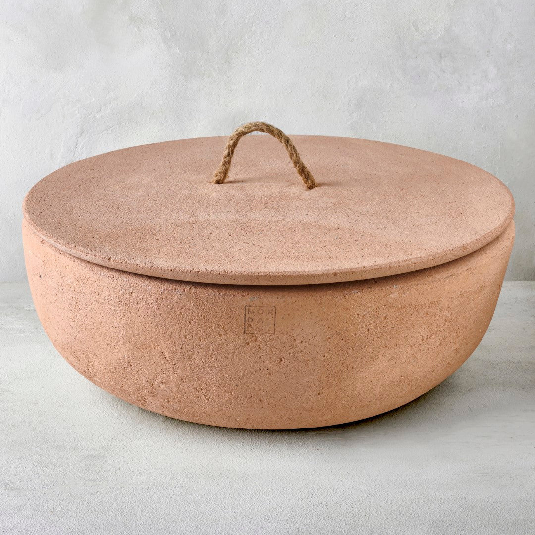 Bougie Urban Outdoor XXXL Blush + couvercle