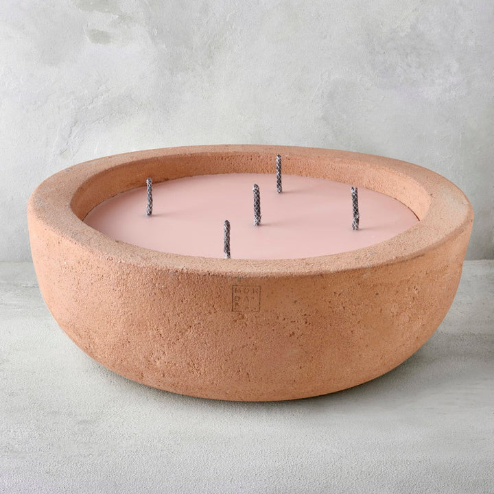Bougie Urban Outdoor XXXL Blush + couvercle