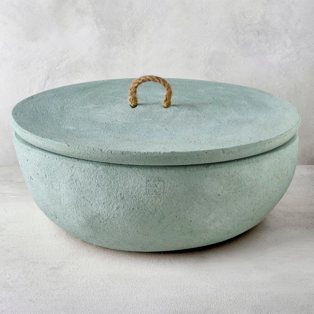 Urban Outdoor candle XXXL Slate Green + lid