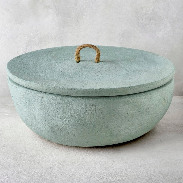 Urban Outdoor candle XXXL Slate Green + lid