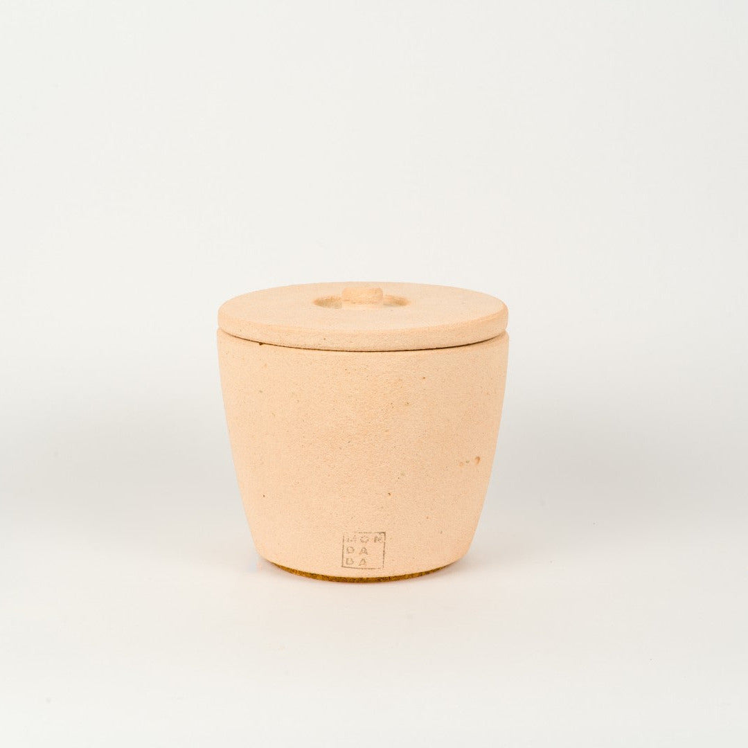 Bougie Urban Outdoor Small Blush + couvercle