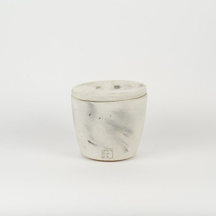 Bougie Urban Outdoor Small Grey + couvercle