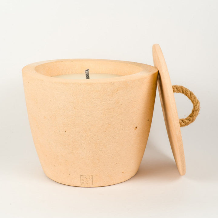 Bougie Urban Outdoor XL Blush + couvercle