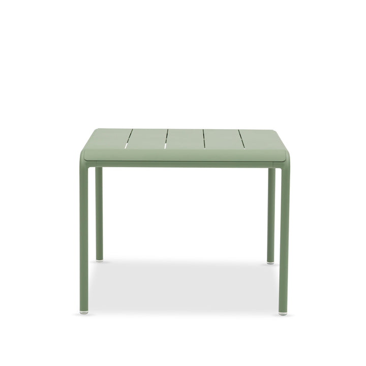 Sunset tuintafel in groen aluminium 96x107cm