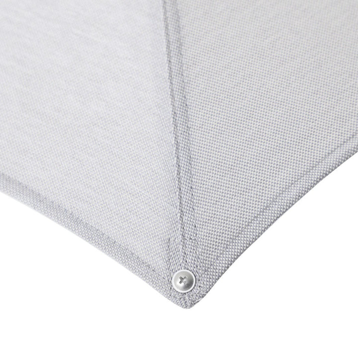 Ibiza middenstam Ø300 white / light grey