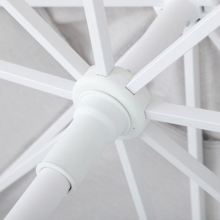 Ibiza middenstam Ø300 white / light grey