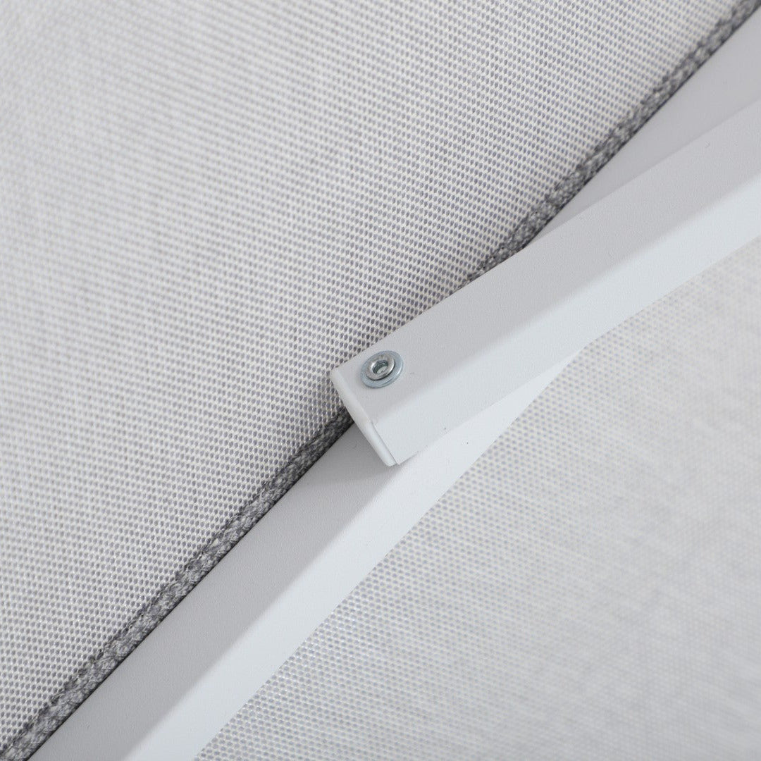 Ibiza middenstam Ø300 white / light grey