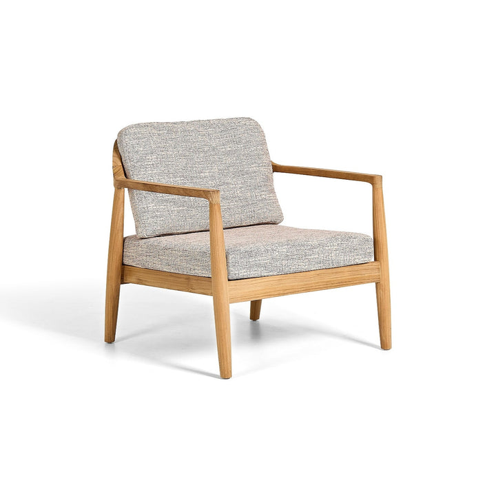 Fauteuil lounge 1 place Tofino en teck