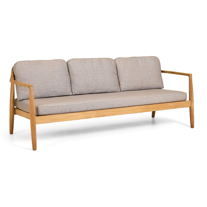 Tofino 3-zit loungebank in teak