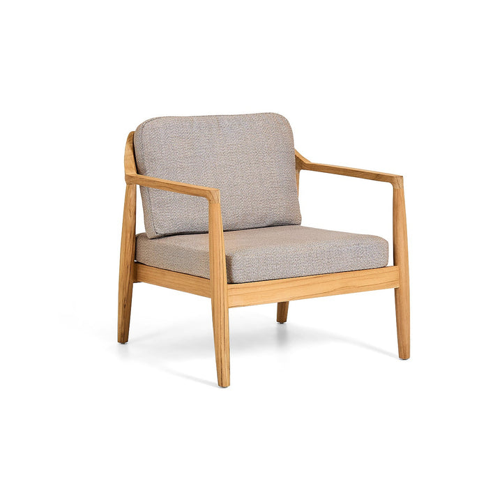 Fauteuil lounge 1 place Tofino en teck