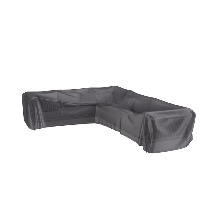 Housse pour ensemble lounge en L 355x275x100x70 Droite