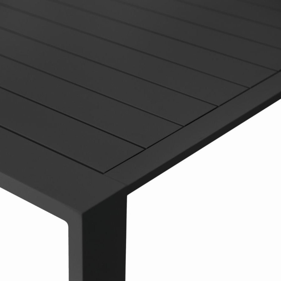 Table Metris lave matte 160x80