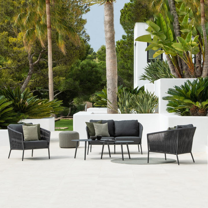 Fortuna lounge set Charcoal matte