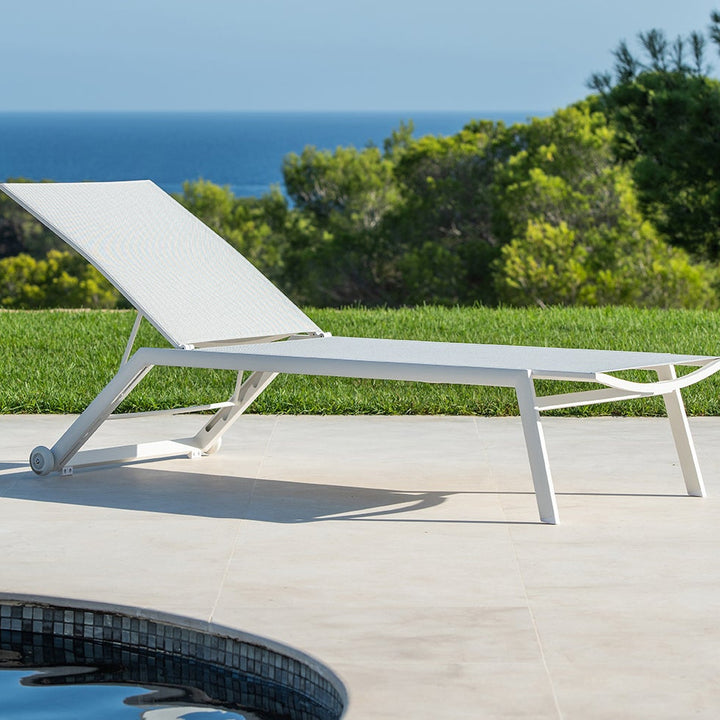 Fauteuil Hydra blanc | Gris clair